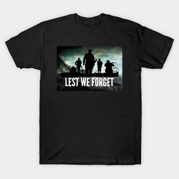 lest we forget - british army - armistice day T-Shirt by OrionBlue